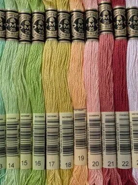 Dmc | Office | Dmc Embroidery Thread 35 New Colors In Tin | Poshmark